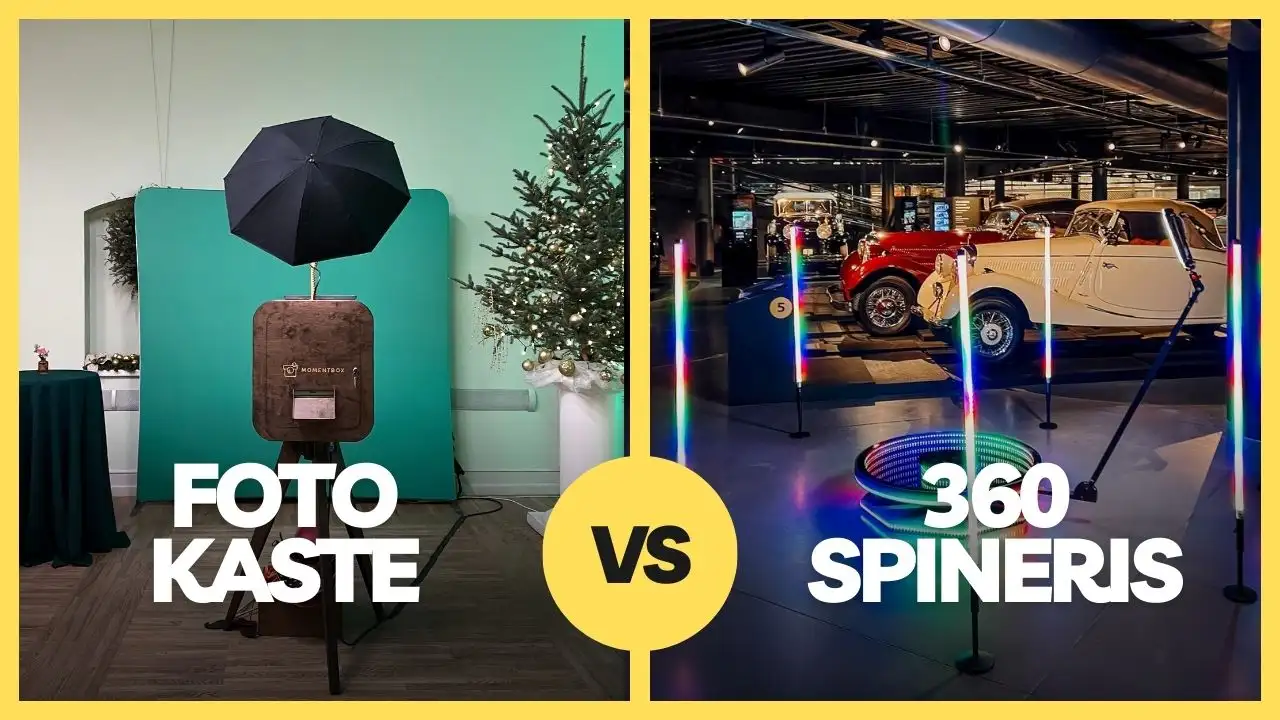 Foto kastes noma vs. 360 video spinera noma