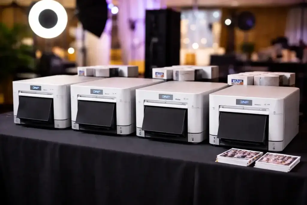 Foto stūrītis ar druku, 4 gab DNP RX1 printeri