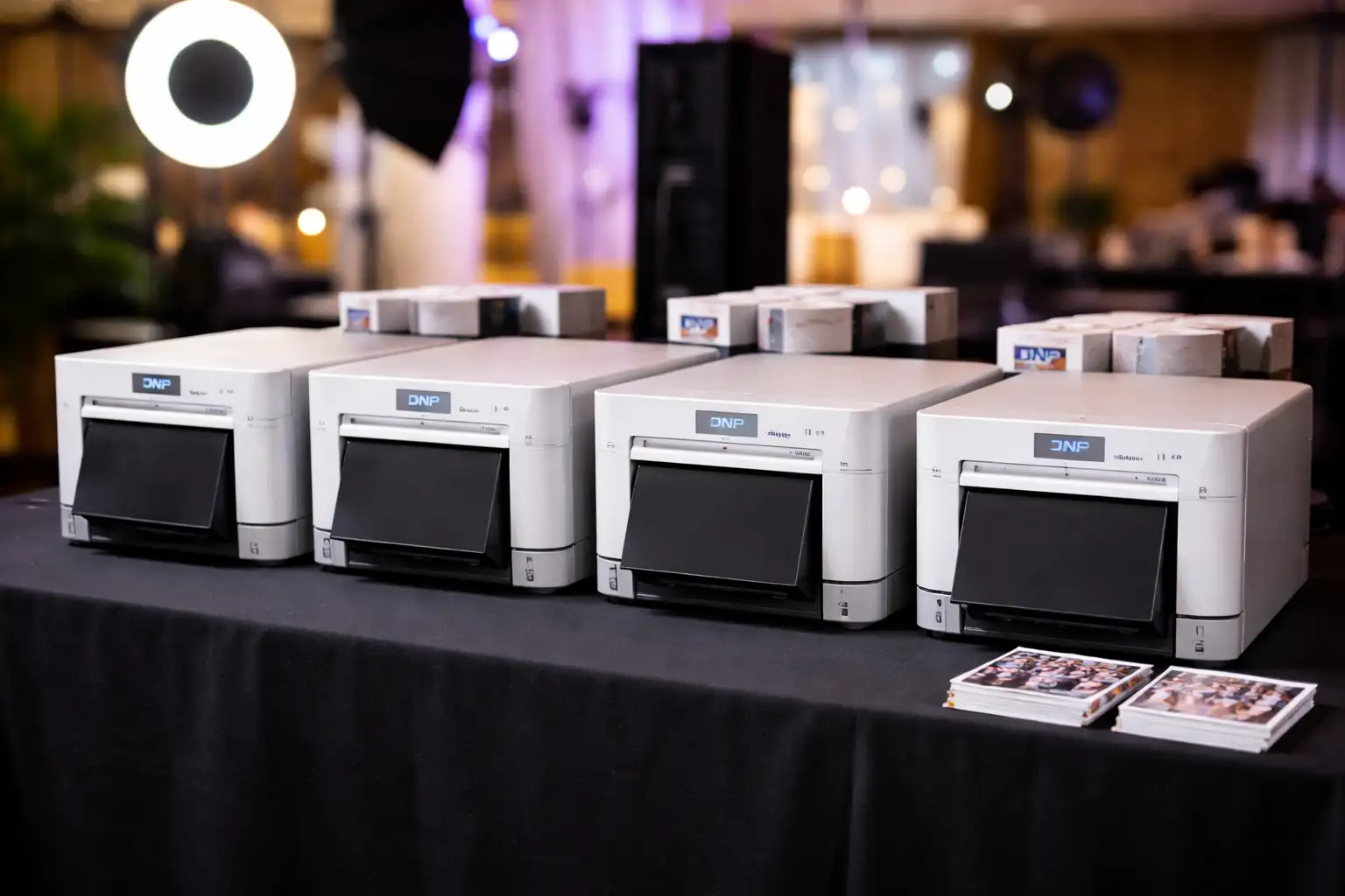 Foto stūrītis ar druku, 4 gab DNP RX1 printeri